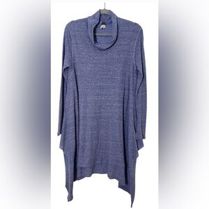 We the Free Oversized Cowl Neck Tunic Dress Size Large Free People Tunic